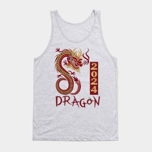 Chinese New Year of the Dragon 2024 Tank Top